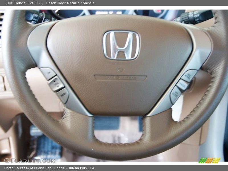 Desert Rock Metallic / Saddle 2006 Honda Pilot EX-L