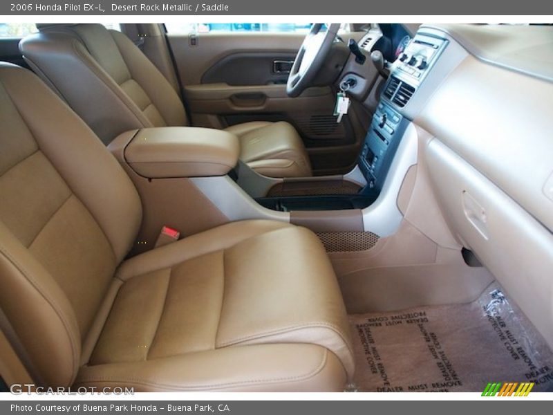 Desert Rock Metallic / Saddle 2006 Honda Pilot EX-L