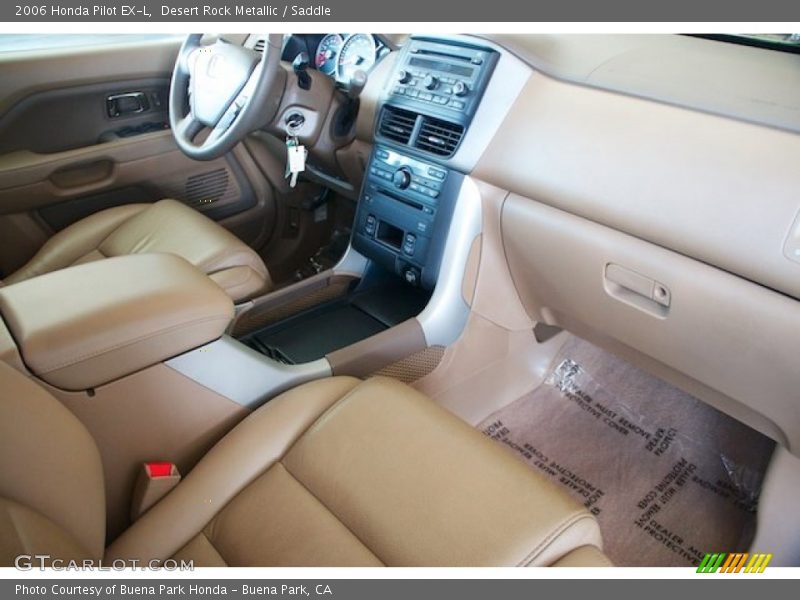 Desert Rock Metallic / Saddle 2006 Honda Pilot EX-L