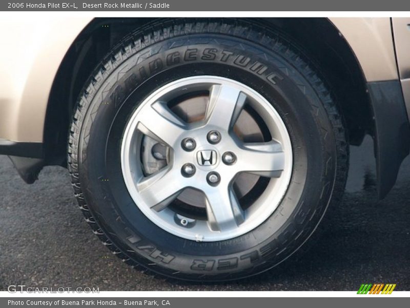 Desert Rock Metallic / Saddle 2006 Honda Pilot EX-L
