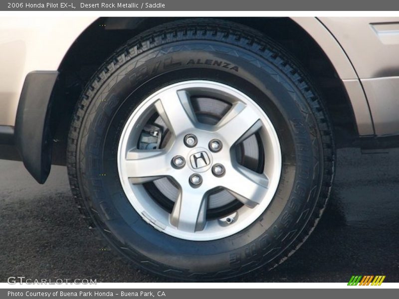 Desert Rock Metallic / Saddle 2006 Honda Pilot EX-L