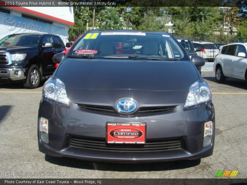 Winter Gray Metallic / Misty Gray 2011 Toyota Prius Hybrid II