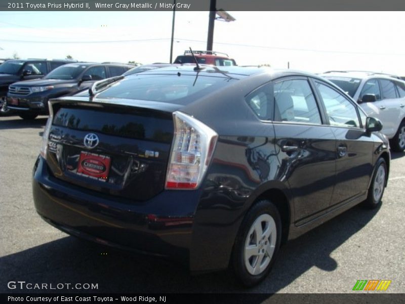 Winter Gray Metallic / Misty Gray 2011 Toyota Prius Hybrid II