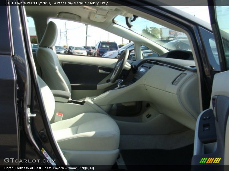 Winter Gray Metallic / Misty Gray 2011 Toyota Prius Hybrid II