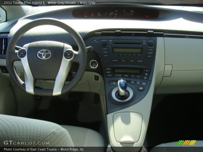 Winter Gray Metallic / Misty Gray 2011 Toyota Prius Hybrid II
