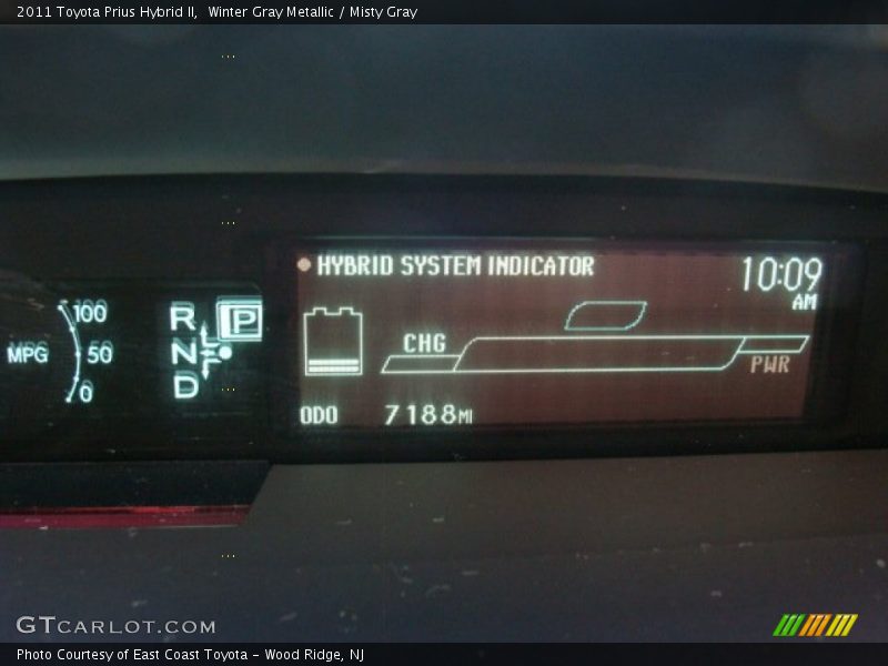 Winter Gray Metallic / Misty Gray 2011 Toyota Prius Hybrid II