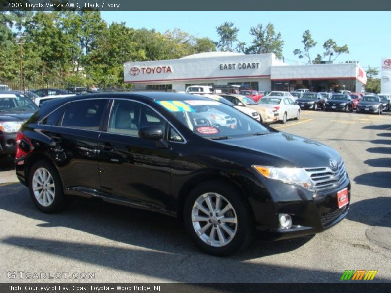 Black / Ivory 2009 Toyota Venza AWD