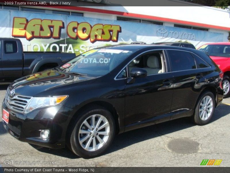 Black / Ivory 2009 Toyota Venza AWD
