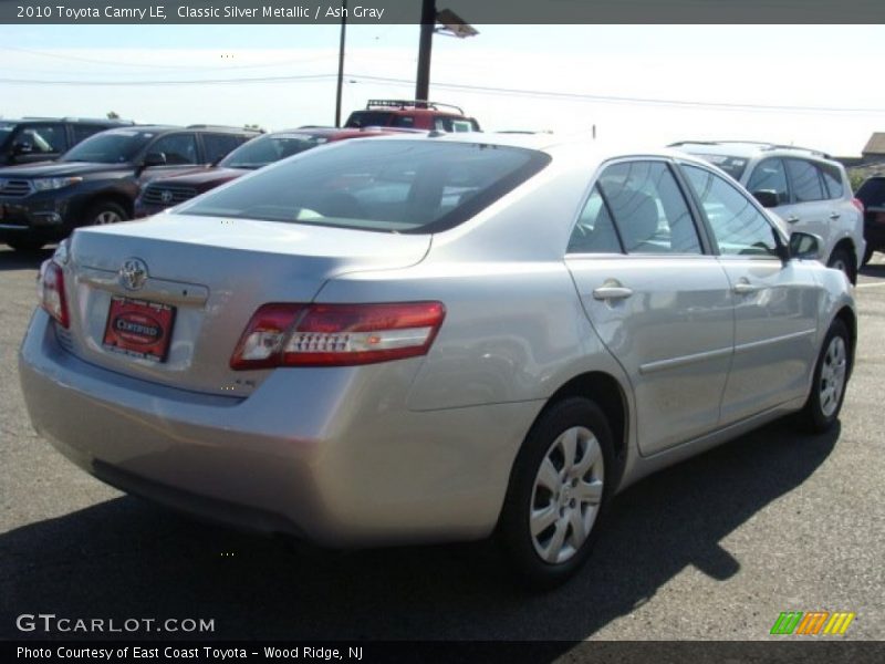 Classic Silver Metallic / Ash Gray 2010 Toyota Camry LE