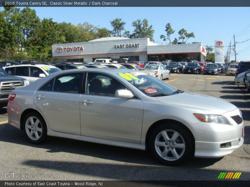 Classic Silver Metallic / Dark Charcoal 2008 Toyota Camry SE
