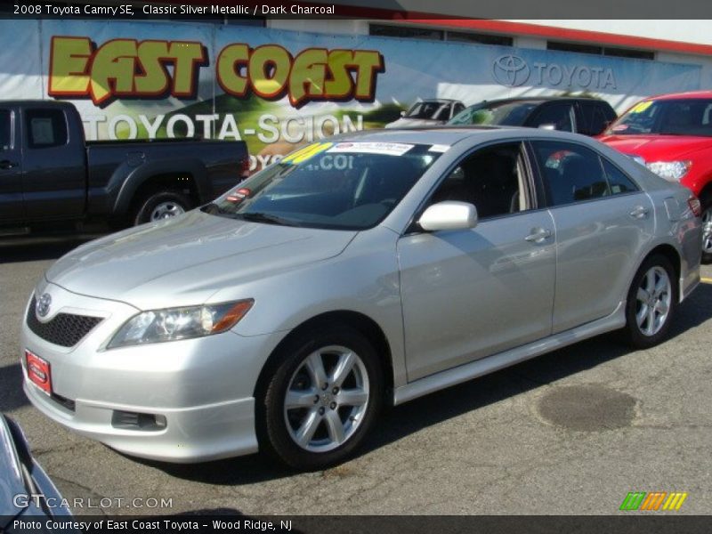 Classic Silver Metallic / Dark Charcoal 2008 Toyota Camry SE