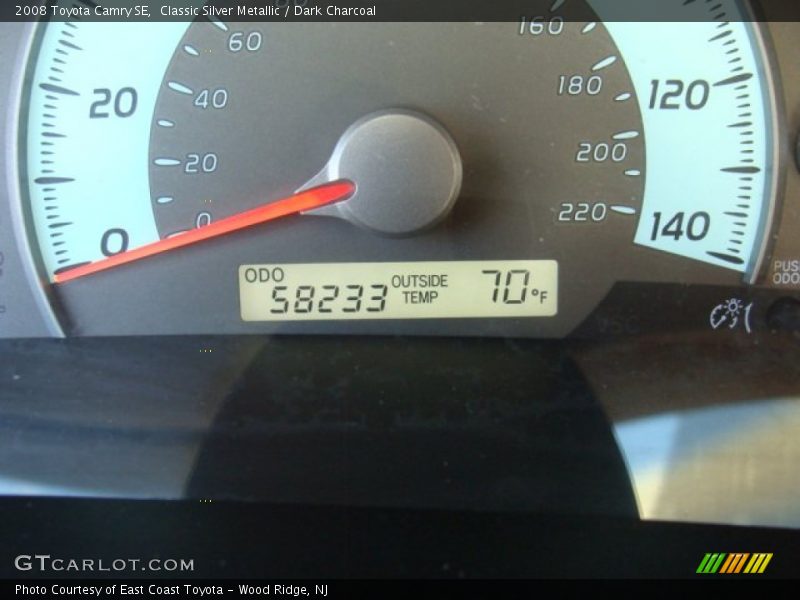 Classic Silver Metallic / Dark Charcoal 2008 Toyota Camry SE