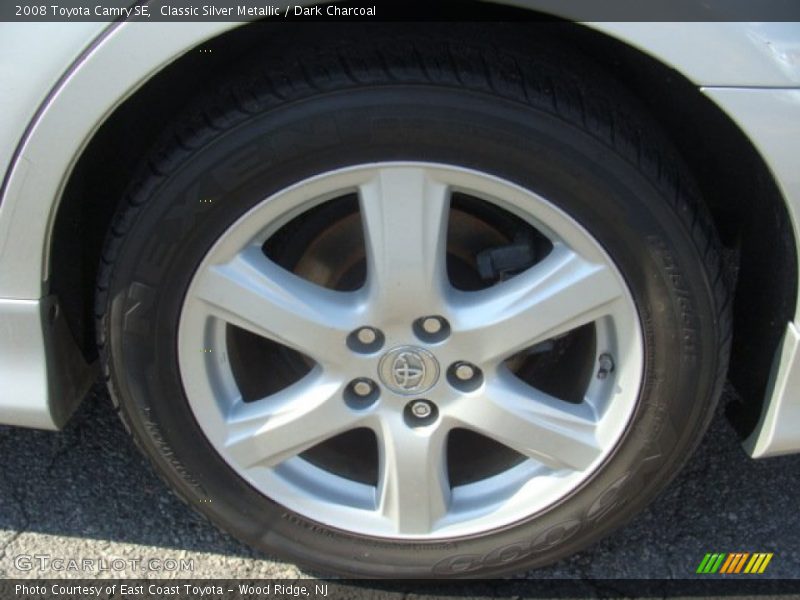 Classic Silver Metallic / Dark Charcoal 2008 Toyota Camry SE