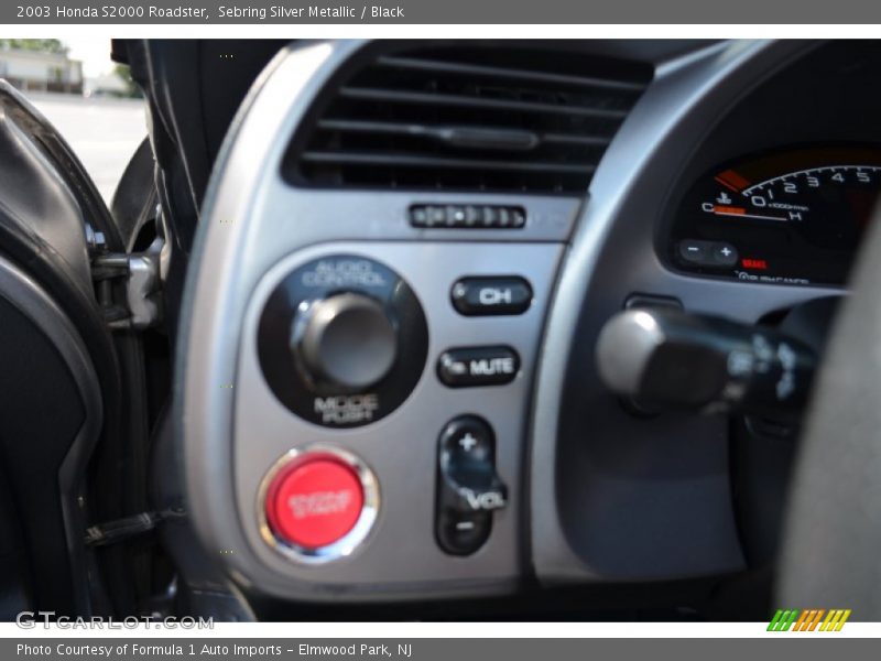 Sebring Silver Metallic / Black 2003 Honda S2000 Roadster