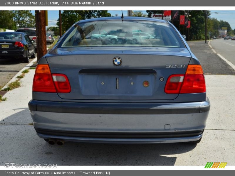 Steel Blue Metallic / Sand 2000 BMW 3 Series 323i Sedan