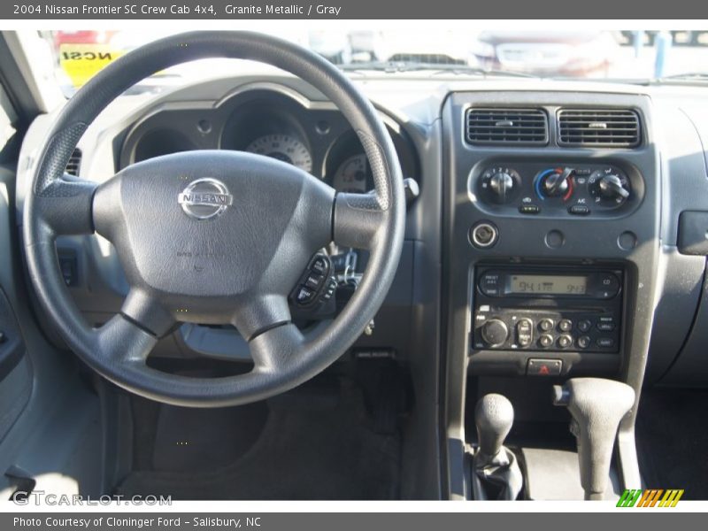 Granite Metallic / Gray 2004 Nissan Frontier SC Crew Cab 4x4