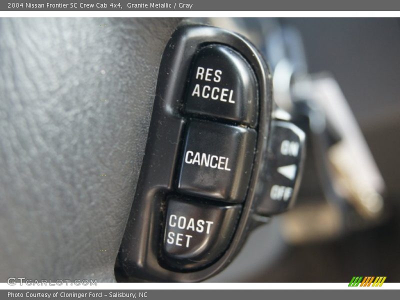 Controls of 2004 Frontier SC Crew Cab 4x4