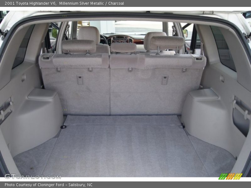 Millennium Silver Metallic / Charcoal 2001 Toyota Highlander V6