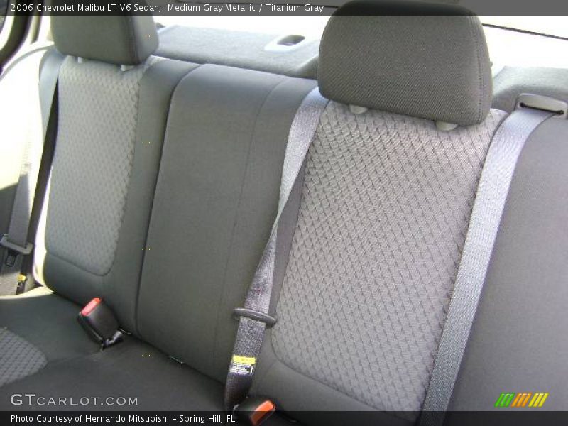 Medium Gray Metallic / Titanium Gray 2006 Chevrolet Malibu LT V6 Sedan