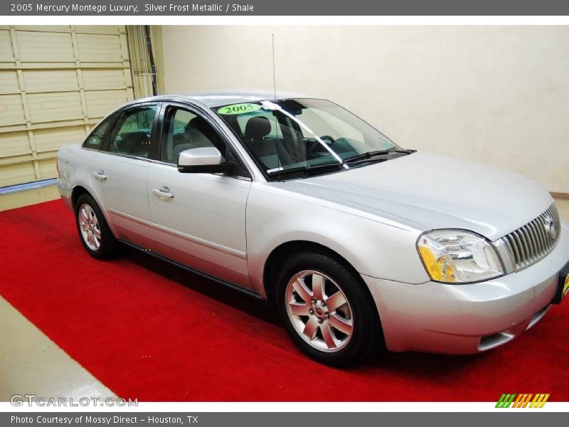 Silver Frost Metallic / Shale 2005 Mercury Montego Luxury