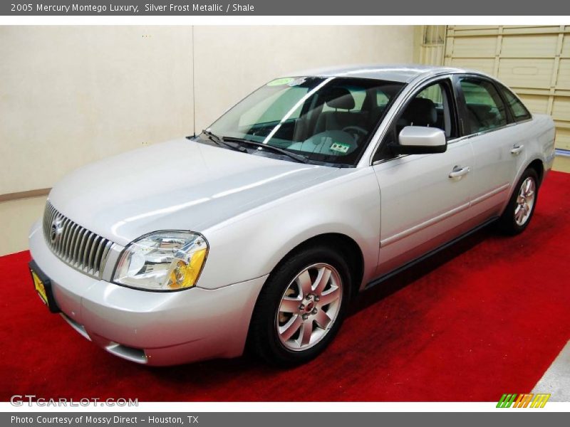 Silver Frost Metallic / Shale 2005 Mercury Montego Luxury