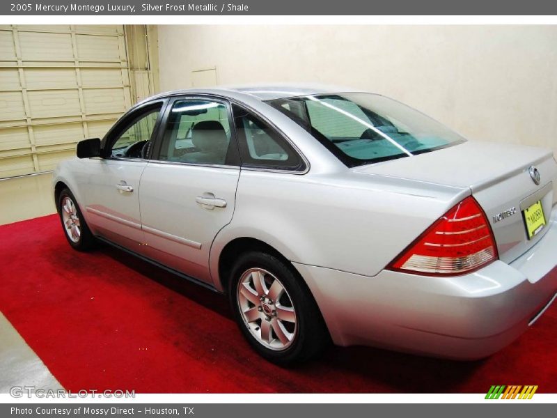Silver Frost Metallic / Shale 2005 Mercury Montego Luxury