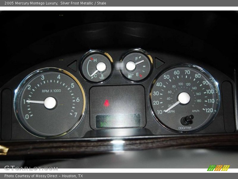 Silver Frost Metallic / Shale 2005 Mercury Montego Luxury
