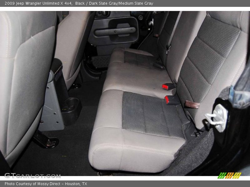 Black / Dark Slate Gray/Medium Slate Gray 2009 Jeep Wrangler Unlimited X 4x4