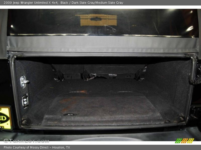 Black / Dark Slate Gray/Medium Slate Gray 2009 Jeep Wrangler Unlimited X 4x4