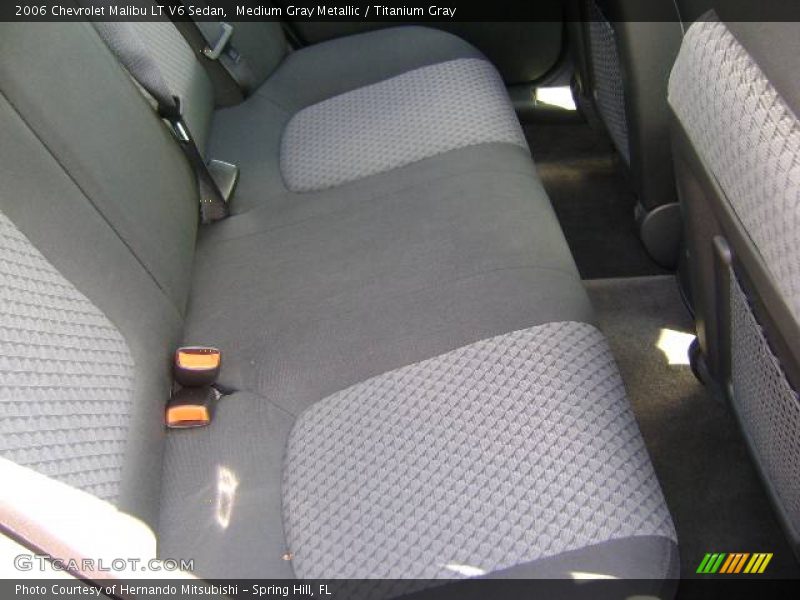 Medium Gray Metallic / Titanium Gray 2006 Chevrolet Malibu LT V6 Sedan