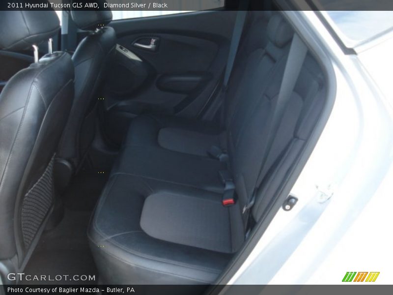 Diamond Silver / Black 2011 Hyundai Tucson GLS AWD