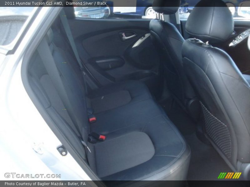 Diamond Silver / Black 2011 Hyundai Tucson GLS AWD