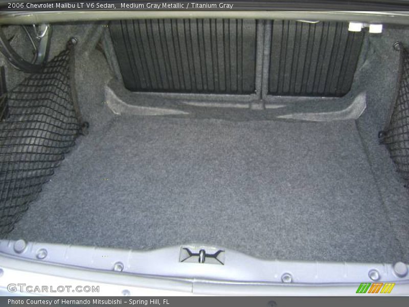 Medium Gray Metallic / Titanium Gray 2006 Chevrolet Malibu LT V6 Sedan