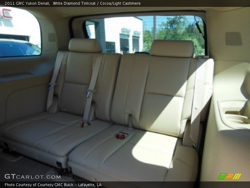 White Diamond Tintcoat / Cocoa/Light Cashmere 2011 GMC Yukon Denali