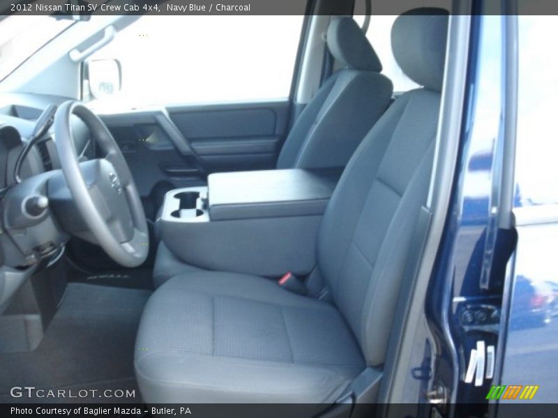 Navy Blue / Charcoal 2012 Nissan Titan SV Crew Cab 4x4