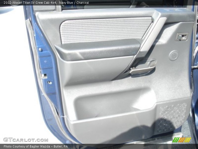 Navy Blue / Charcoal 2012 Nissan Titan SV Crew Cab 4x4