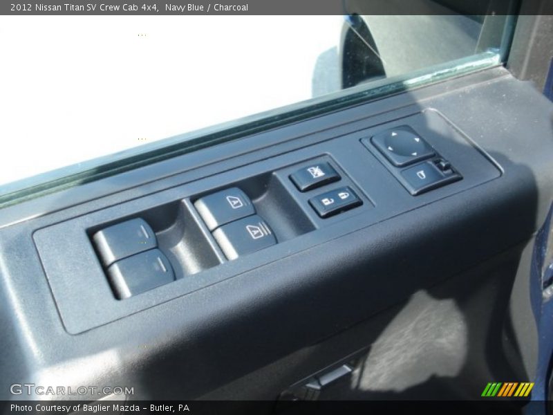 Navy Blue / Charcoal 2012 Nissan Titan SV Crew Cab 4x4