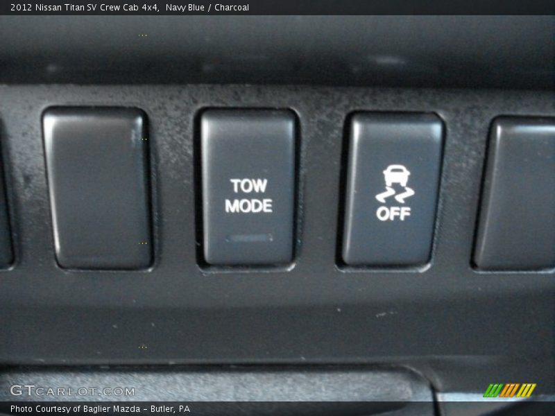 Navy Blue / Charcoal 2012 Nissan Titan SV Crew Cab 4x4
