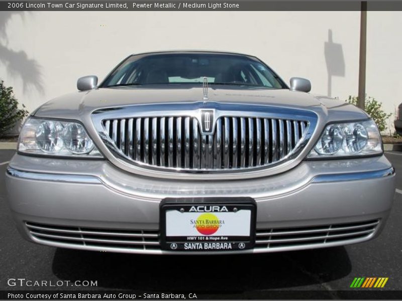Pewter Metallic / Medium Light Stone 2006 Lincoln Town Car Signature Limited