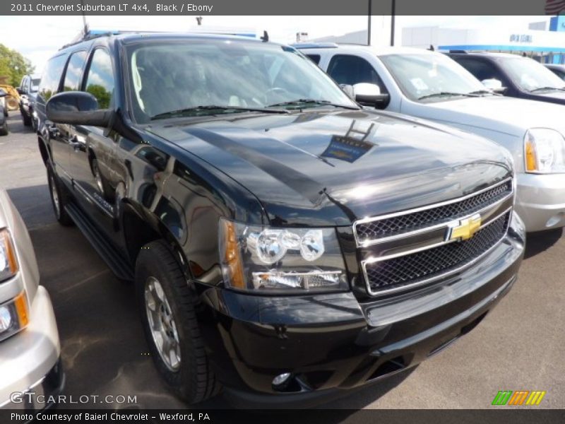 Black / Ebony 2011 Chevrolet Suburban LT 4x4