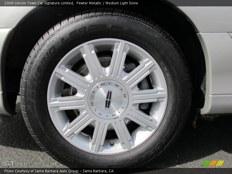 Pewter Metallic / Medium Light Stone 2006 Lincoln Town Car Signature Limited