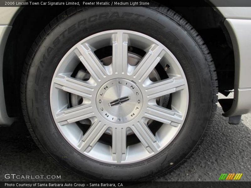 Pewter Metallic / Medium Light Stone 2006 Lincoln Town Car Signature Limited