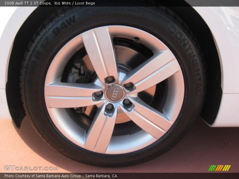  2008 TT 2.0T Coupe Wheel