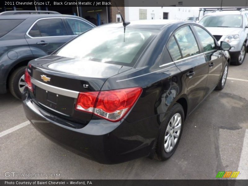 Black Granite Metallic / Jet Black 2011 Chevrolet Cruze LT