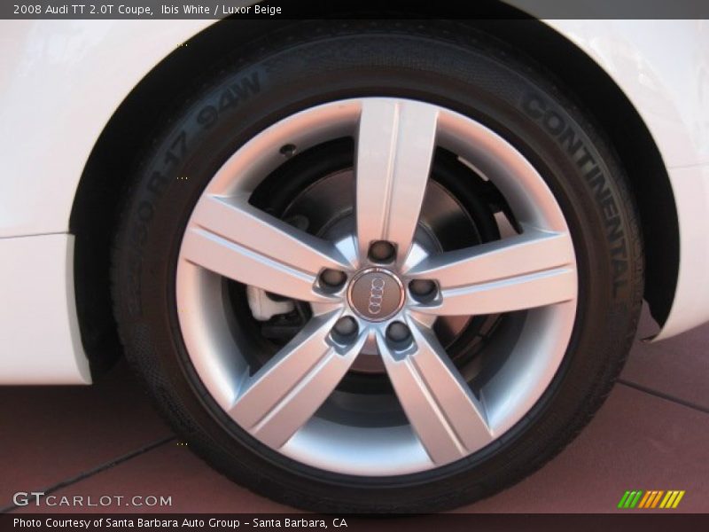  2008 TT 2.0T Coupe Wheel