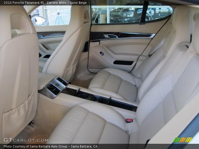 Carrara White / Luxor Beige 2010 Porsche Panamera 4S