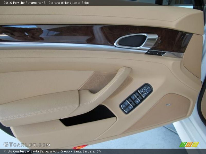 Carrara White / Luxor Beige 2010 Porsche Panamera 4S