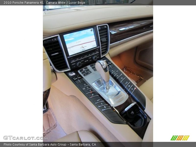 Carrara White / Luxor Beige 2010 Porsche Panamera 4S