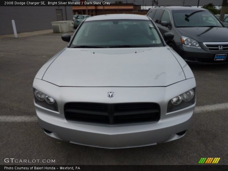Bright Silver Metallic / Dark Slate Gray 2008 Dodge Charger SE