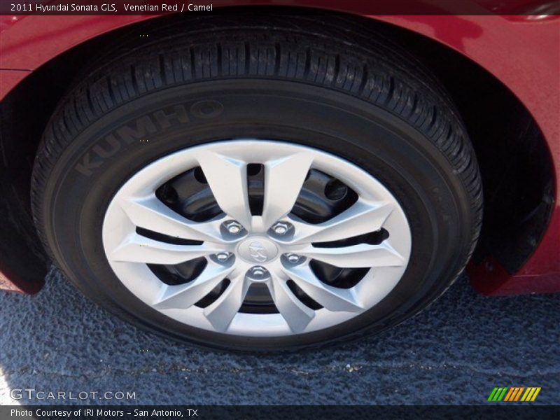 Venetian Red / Camel 2011 Hyundai Sonata GLS